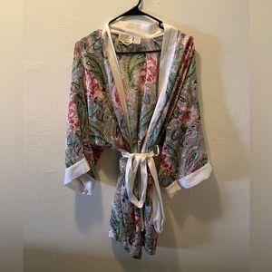 Victoria's Secret Pastel Floral Robe